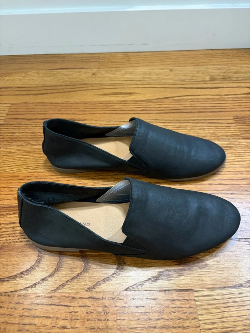Lucky Brand Black Slip-On Loafers